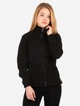 Толстовка на молнии утепленная на флисе без капюшона женская Sol's North Women 54500312 S Черная (2211742775011) - изображение 1