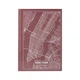 Канцелярская книга Axent Maps New York А4 у твердій обкладинці 96 аркушів у клітинку (8422-543-A) - изображение 1