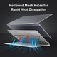 Подставка для ноутбука Baseus Lets go Mesh Portable Laptop Stand Белый - изображение 9
