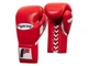 Професійні рукавички FIGHTING SPORTS Fearless Certified Pro Fight Gloves II 10 унцій червоний (5229) - изображение 2