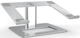 Металлическая подставка для ноутбука STR Aluminum Laptop Stand (E7) - Silver - изображение 2