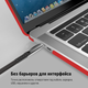Чехол-накладка Fruct ProNW13 для MacBook Pro 13 (2016-2022 M2) Матовый Wine Red - изображение 4