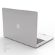 Чехол-накладка Fruct ProNW13 для MacBook Pro 13 (2016-2022 M2) Матовый White - изображение 1