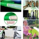 Садовый Шланг Magic Hose для полива с водным распылителем на 7 режимов 75м Зелёный - изображение 4