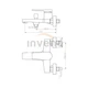 Змішувач для ванни Invena Midnight BW-35-014 чорний/золотий - изображение 3