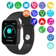Смарт годинник Smart Watch FK100, Aluminium, бездротова зарядка, black - зображення 2