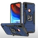 Чехол Protector для Motorola Moto E7i / E7 Power / E7i Power бампер противоударный с подставкой Dark-Blue - изображение 1
