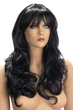 Парик эротический длинные кучерявые брюнетка для ролевых игр World Wigs ZARA LONG BROWN - изображение 1