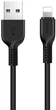 Интерфейсный кабель Hoco X20 2.4A USB-Lightning (iPhone, iPad) 1m Black (08265) - изображение 1