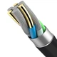Інтерфейсний кабель XO NB103 Lightning (iPhone 5 6 7 iPad) 2m Black (13656) - зображення 3