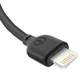 Інтерфейсний кабель XO NB103 Lightning (iPhone 5 6 7 iPad) 2m Black (13656) - зображення 1