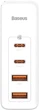 Мережевий зарядний пристрій Baseus GaN2 Pro Quick Charger 2C+2U 100 Вт EU White (CCGAN2P-L02) - зображення 3