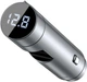 FM-трансмиттер Baseus Energy Column Car Wireless MP3 Charger Silver (CCNLZ-C0S) - изображение 2