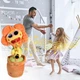 Танцующий поющий цветок саксофонист Оранжевый - изображение 2