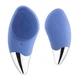 Электрическая силиконовая щетка-массажер для чистки лица Sonic Facial Brush Синяя - изображение 1