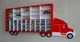Полка гараж "Американец Микс плюс" красная для 40 hot wheels и 15 kinsmart (mix-plus-v-red) - изображение 4