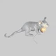 Лампа настільна LEVISTELLA Mouse срібна у вигляді мишки - зображення 1