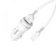 Автомобильное ЗУ Hoco Z27 Staunch + Cable (Lightning) 2.4A 2USB white - изображение 3