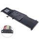 Батарея (аккумулятор) для ноутбука Asus RX303 RX303LA RX303LB RX303LN RX303UB ( 68260 ) - изображение 2