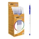 Набір кулькових ручок BIC Cristal Up Синій 1.2 мм 20 шт. (3086123494725) - зображення 1