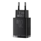 Сетевое зарядное устройство Baseus Compact Quick Charger U+C 20W EU Black CCXJ-B01 - изображение 4