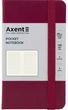 Книга записная Axent Partner 95 х 140 96 листов клетка обложка винная (8301-46-A) - изображение 1