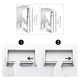 Держатель туалетной бумаги из нержавеющей стали DISFACT DS-23075 304 Steel - изображение 4