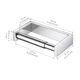 Держатель туалетной бумаги из нержавеющей стали DISFACT DS-23075 304 Steel - изображение 7