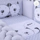Постельный комплект в кроватку Baby Veres Cats family 6 единиц 220.29 - изображение 6