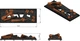Электрокамин паровой Dimplex Opti-Myst Cassette 600 LED LOG с настоящим 3D эффектом пламени, со звуком и дровами (CAS400LNH-INT-600L-LOGbed) - изображение 6
