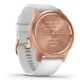 Смарт-годинник Garmin vivomove Style, S/E EU, Rose Gold, White, Silicone (010-02240-20) - зображення 3