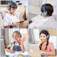 Детские накладные наушники с микрофоном проводная гарнитура New Bee KH20 Dark Blue - зображення 10