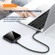 Кабель 2 х USB 2.0 Type-A (1m) удлинитель для компьютера ноутбука KUULAA KL-X45 Black - зображення 3