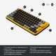 Клавиатура беспроводная Logitech POP Keys Wireless Mechanical Keyboard Blast Yellow (920-010716) - изображение 6
