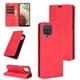 Чехол Taba Retro-Skin для Samsung Galaxy M12 2021 / M127 книжка кожа PU с визитницей красный - изображение 1