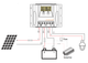 Контролер заряду ALTEK P-30А/24V-USB/LCD з дисплеєм і USB - зображення 3