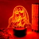 Настільний світильник-нічник Юмеко Джабамі Шалений Азарт - Kakegurui 3D Лампа 16 Квітів USB (14825) - зображення 2