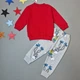 Костюм "Кролик" Baby Doss для девочки 68-74 см Красный/серый 18822 - изображение 5