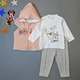 Костюм "Кролик" Cracker Baby для девочки 68 см Разноцветный 18810 - изображение 1