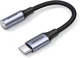 Кабель Ugreen AV161 USB Type-C Male to 3.5 мм Female Cable Aluminum Shell with Braided 10 см Space Gray (80154) - изображение 2