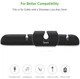 Органайзер для кабелей Ugreen LP114 Cable Organizer (2 Pack) Black (30762) - изображение 4