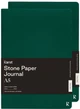 Набір зошитів Karst Journal A5 104 сторінки Лінійка + Нелінійований Лісовий зелений (754169024963) - зображення 1