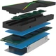 Радіатор охолодження Xilence M2SSD Cooler ARGB M2SSD.B.ARGB (XC401) - зображення 6