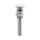 Раковина Qtap Stork 420x420x170 White з донним клапаном (QT15116037W) - зображення 7
