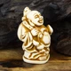 Статуэтка Нэцкэ Хотэй Netsuke Гипс 5,2x3,6x3,5 см Бежевый (00672) - изображение 2