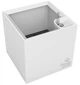 Розумний вазон із системою автополиву Cubico Flower Lover Plastkon 27x27x27 білий глянцевий (ПФ-37151) - зображення 2