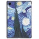 Чехол UniCase Life Style для Samsung Galaxy Tab A8 10.5 (X200/205) - Starry Night Van Gogh - изображение 2
