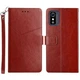 Защитный чехол UniCase Lines Style для ZTE Blade L9 - Wine Red - изображение 1