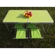 Стол раскладной для пикника Folding Table + 4 стула, портативный, регулируемая высота (CHB-3001) - изображение 3
