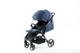 Прогулянкова коляска BabyZz B100-03 Демісезонна Синя на Чорній рамі+Дощовик CH200313 - зображення 9
